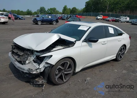 2021 Honda Accord Sport 2.0T из США, поврежденный, VIN 1HGCV2F38MA027279